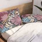 Dark Lush Floral Escape Pillow Sham Gallery Image 2