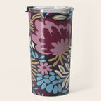 Dark Lush Floral Escape Travel Mug Gallery Image 3