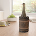Natural African Mud Cloth Pattern Wine Chiller Gallery Image 4
