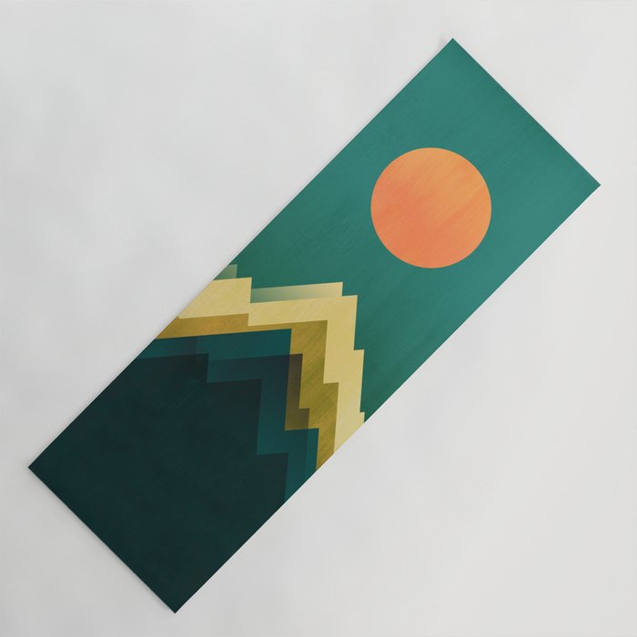 Gold Peak Yoga Mat Gallery Image 1