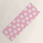 Pink Daisy Daydream Yoga Mat Gallery Image 1