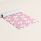 Pink Daisy Daydream Yoga Mat Gallery Image 2