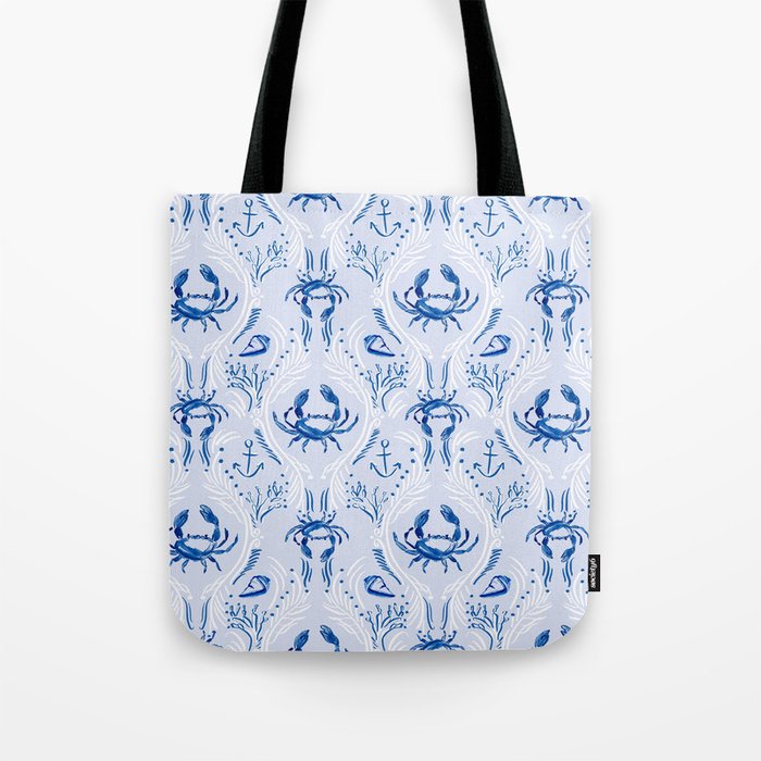 Nauti Crab Tote Bag Gallery Image 1