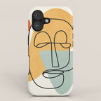 Abstract Face 18 iPhone Case Gallery Image 1