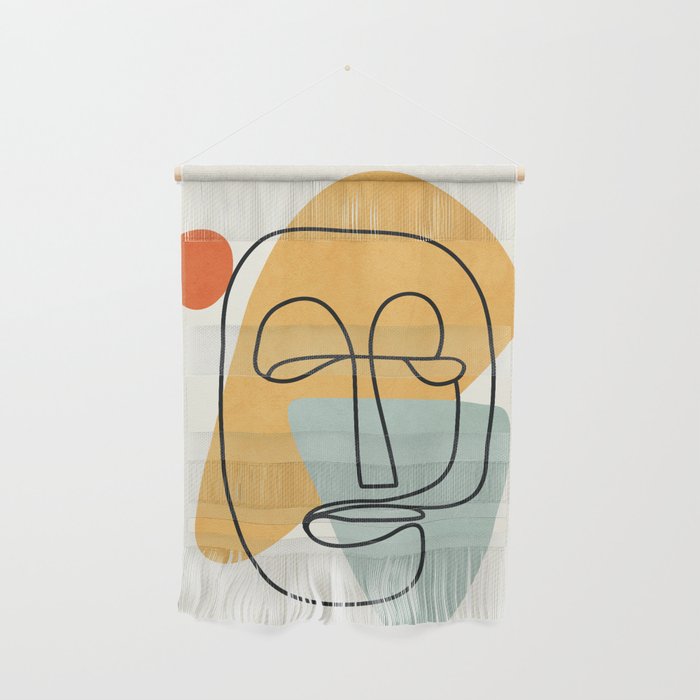 Abstract Face 18 Wall Hanging Gallery Image 1