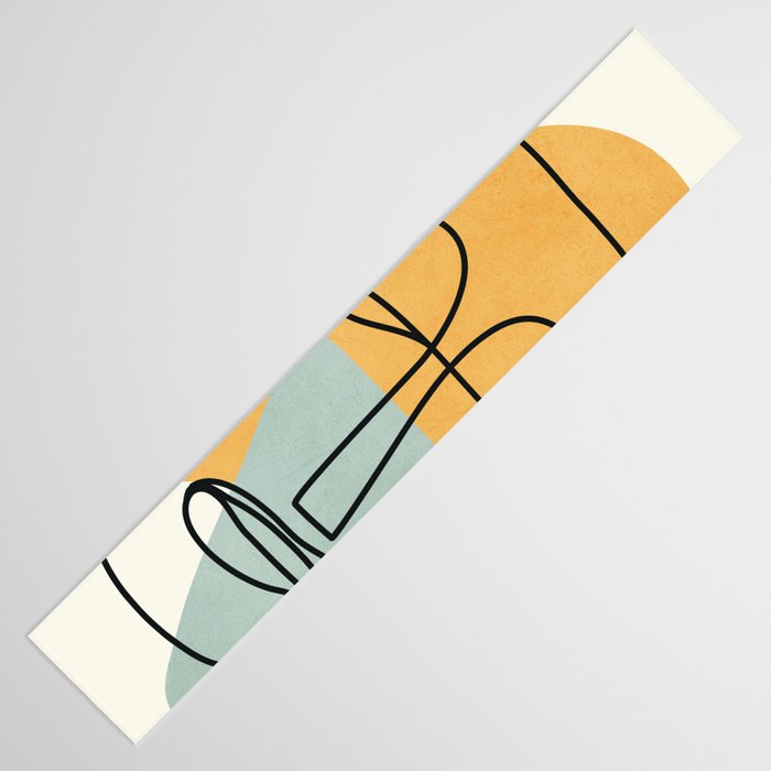 Abstract Face 18 Table Runner Gallery Image 3