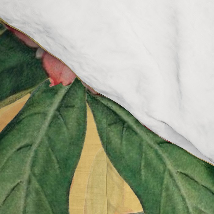 Exotic Sunny Vintage Passionflower Garden Comforter Gallery Image 4