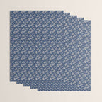 Botanic Pattern - Navy Wrapping Paper Gallery Image 3