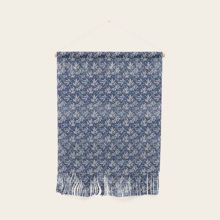 Botanic Pattern - Navy Wall Hanging Gallery Image 1
