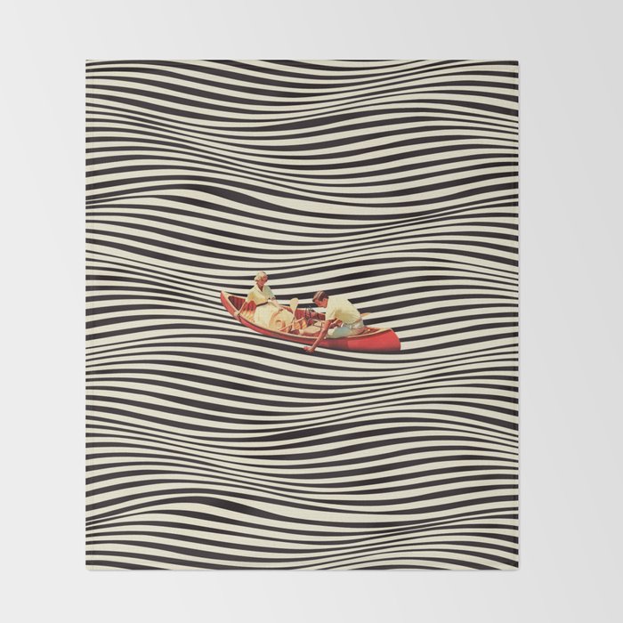 The Real Boat Ride Throw Blanket Gallery Image 2