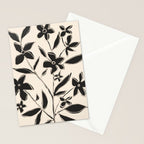 Abstract Minimal Flowers 16 Stationery Card Gallery Image 2