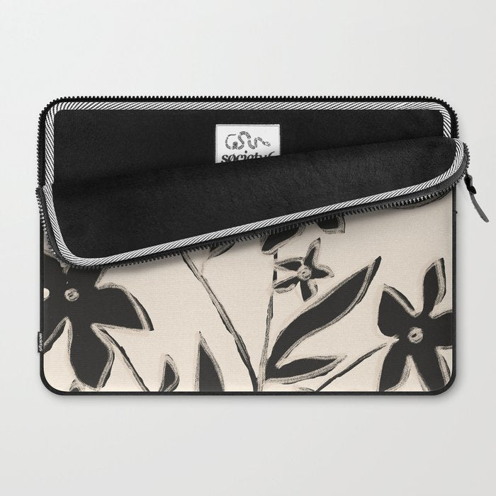 Abstract Minimal Flowers 16 Laptop Sleeve Gallery Image 2