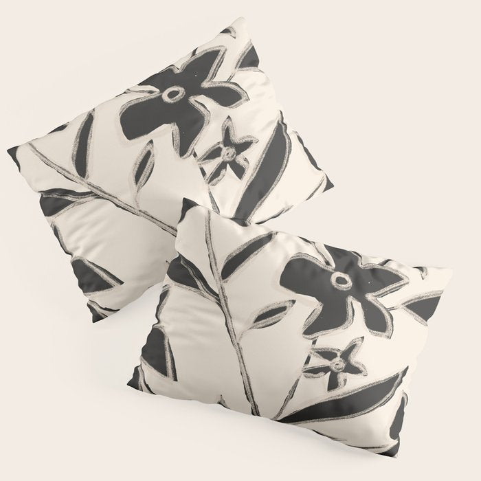 Abstract Minimal Flowers 16 Pillow Sham Gallery Image 3