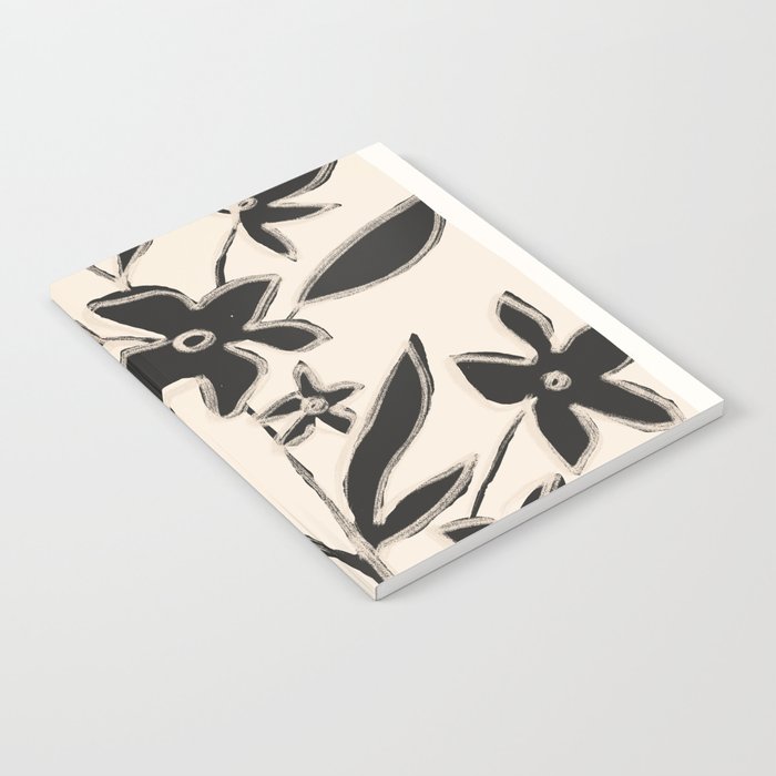 Abstract Minimal Flowers 16 Notebook Gallery Image 1