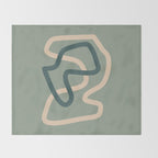 Abstract 03C Throw Blanket Gallery Image 2