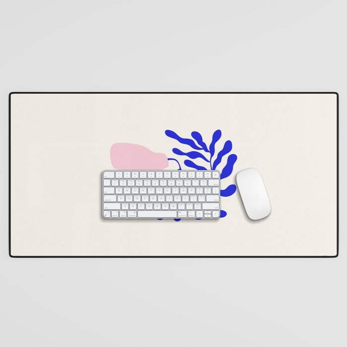 Blue Matisse Ferns II Desk Mat Gallery Image 1