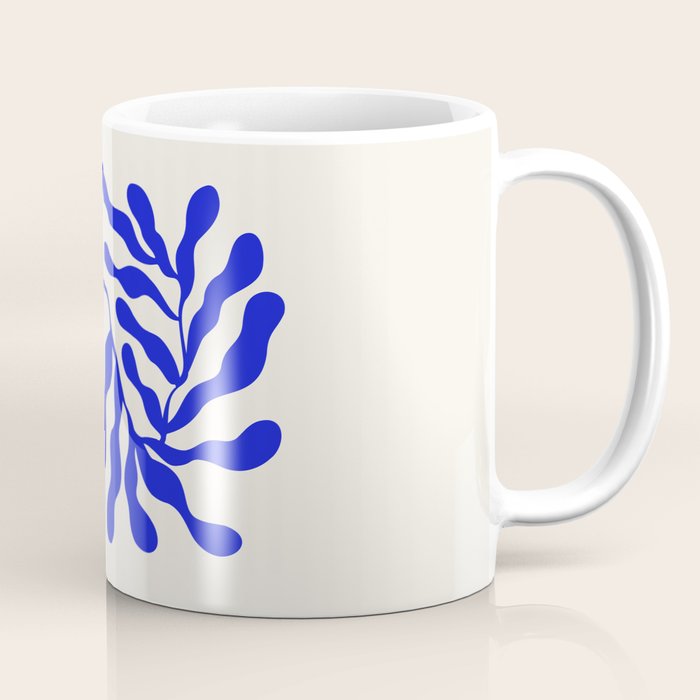 Blue Matisse Ferns II Coffee Mug Gallery Image 1