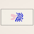 Blue Matisse Ferns II Desk Mat Gallery Image 3