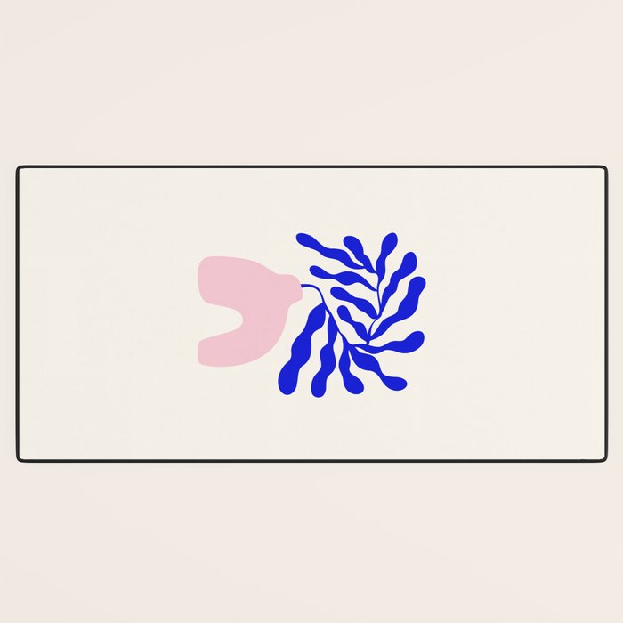 Blue Matisse Ferns II Desk Mat Gallery Image 3