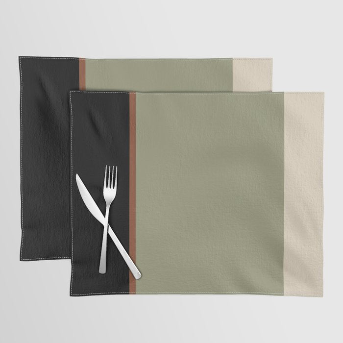 Contemporary Color Block XLVIII Placemat Gallery Image 1