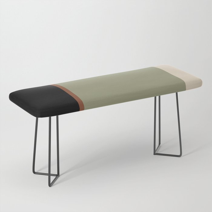Contemporary Color Block XLVIII Bench Gallery Image 1