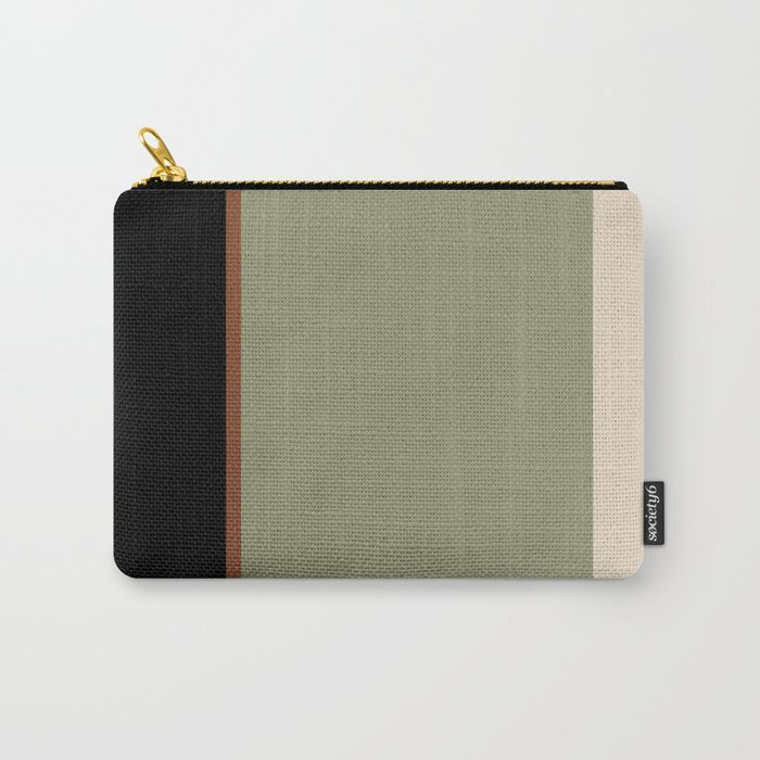 Contemporary Color Block XLVIII Carry All Pouch Gallery Image 1