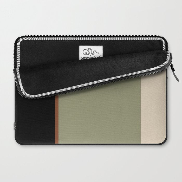 Contemporary Color Block XLVIII Laptop Sleeve Gallery Image 2