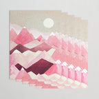Blush Berry Peaks Wrapping Paper Gallery Image 3