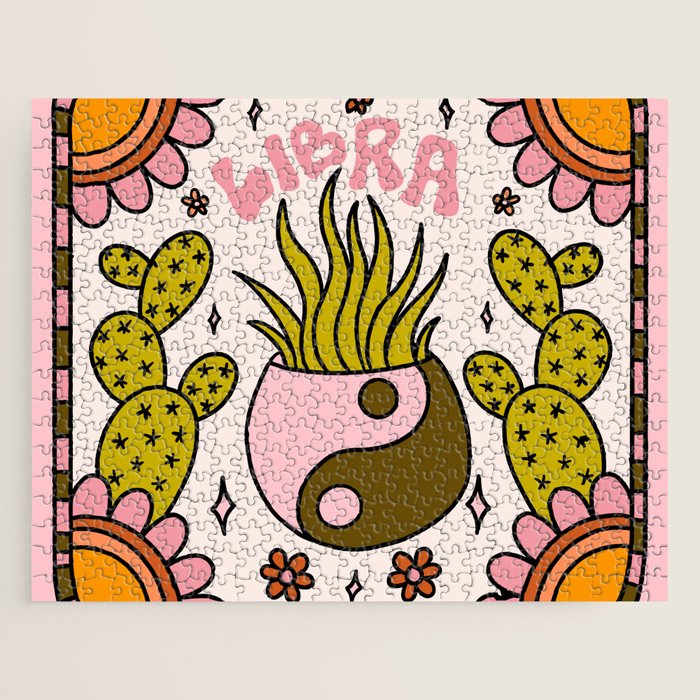 Libra Cactus Jigsaw Puzzle Gallery Image 1