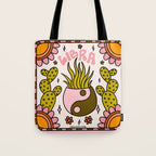 Libra Cactus Tote Bag Gallery Image 1
