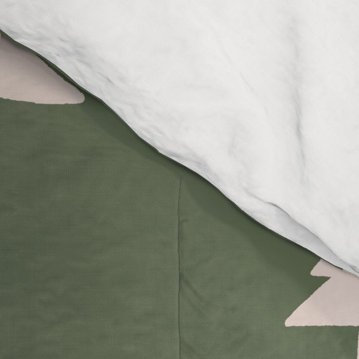 Christmas Tree Pattern Green Comforter Gallery Image 4