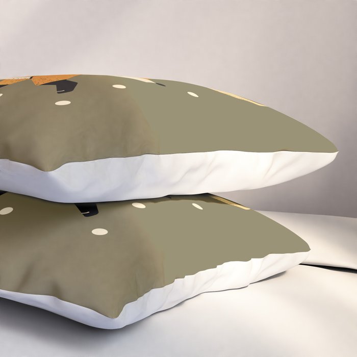 Wandering Winter Fox Pillow Sham Gallery Image 3