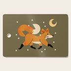 Wandering Winter Fox Cutting Board Gallery Image 1