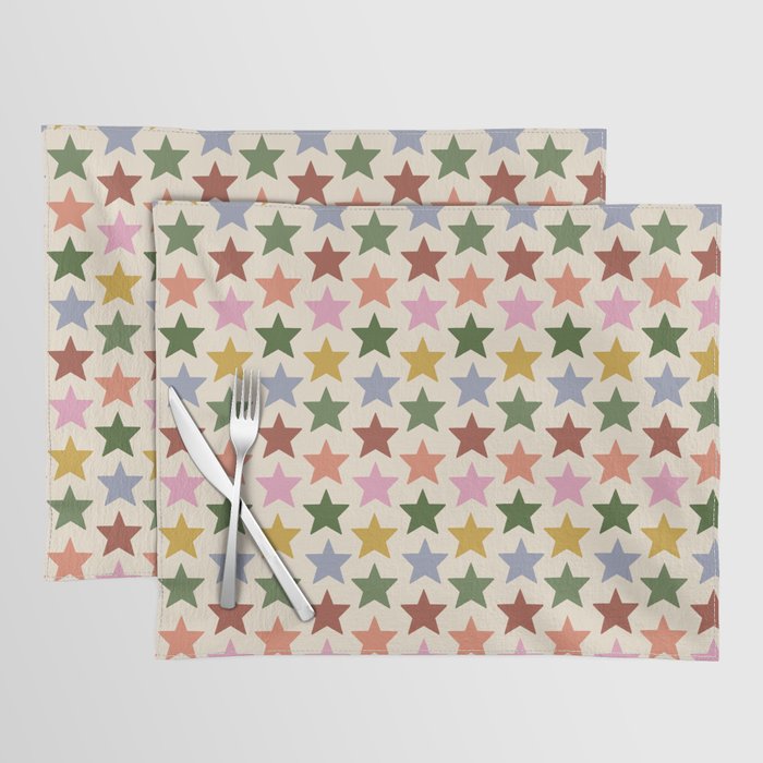 Vintage Stars Placemat Gallery Image 1