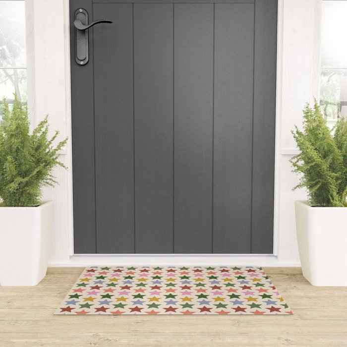 Vintage Stars Welcome Mat Gallery Image 3