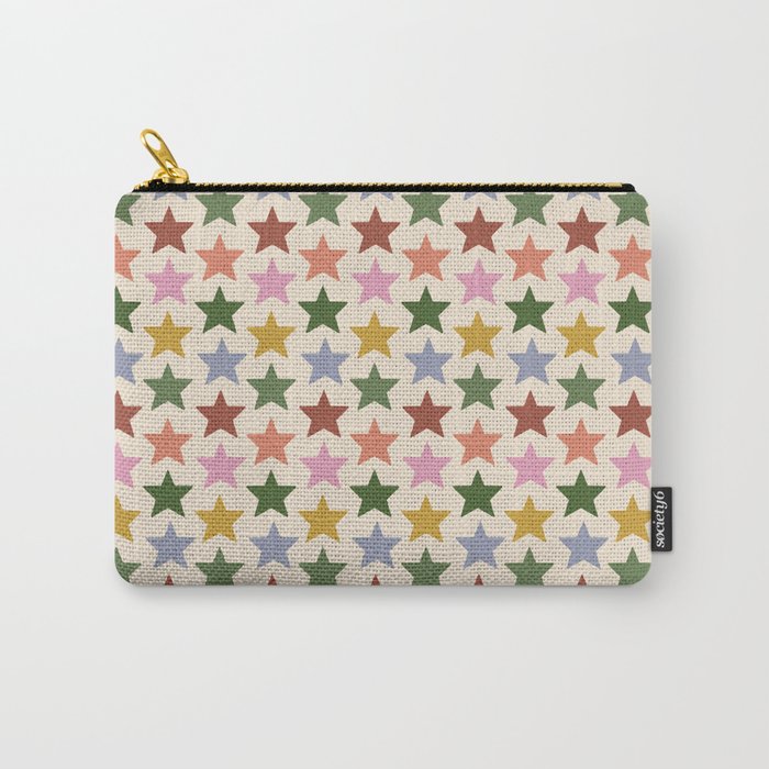 Vintage Stars Carry All Pouch Gallery Image 1