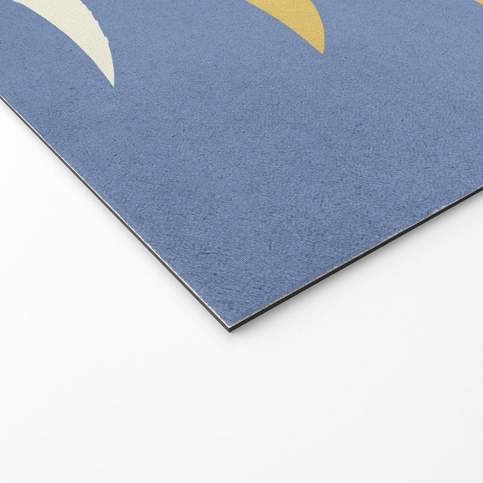 Mediterranean Abstract - Blue Gold Welcome Mat Gallery Image 2