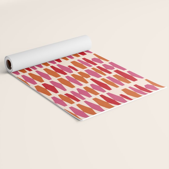 Bold Colorful Geometrics Yoga Mat Gallery Image 2