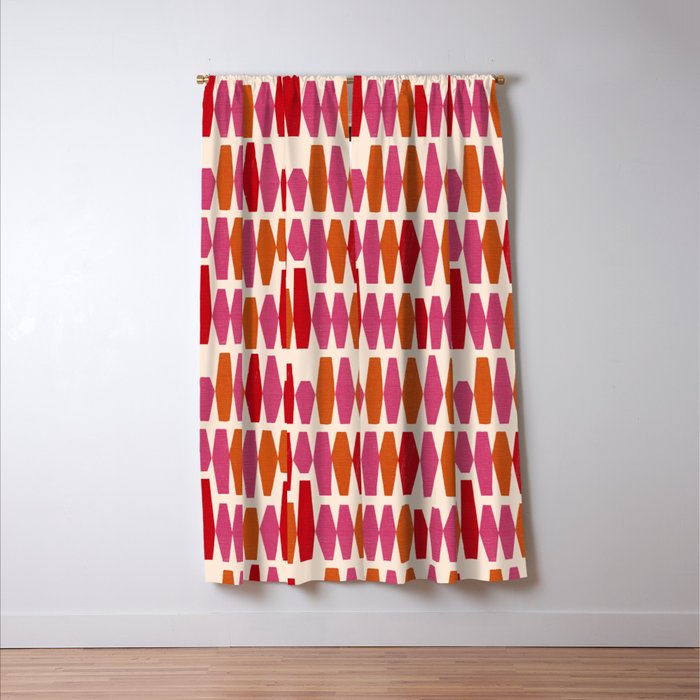 Bold Colorful Geometrics Window Curtain Gallery Image 3