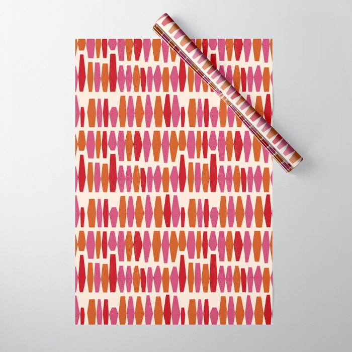 Bold Colorful Geometrics Wrapping Paper Gallery Image 1