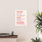 I Love You Poster Gallery Image 2