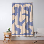 Modern Abstract Shapes 78 Window Curtain Gallery Image 5