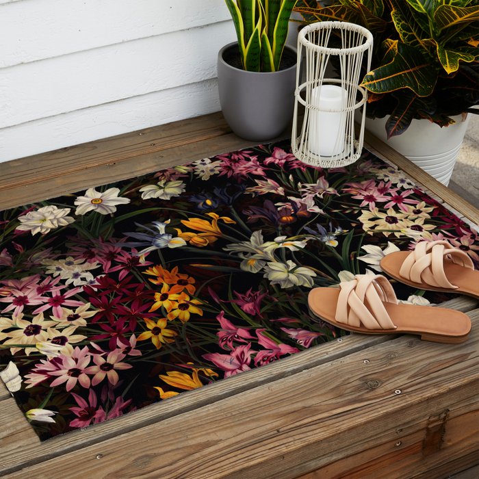 Fantastic Garden II Outdoor Rug Gallery Image 2