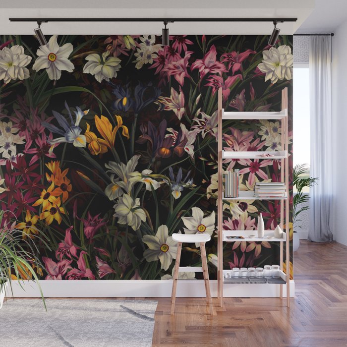 Fantastic Garden II Wall Mural Gallery Image 1