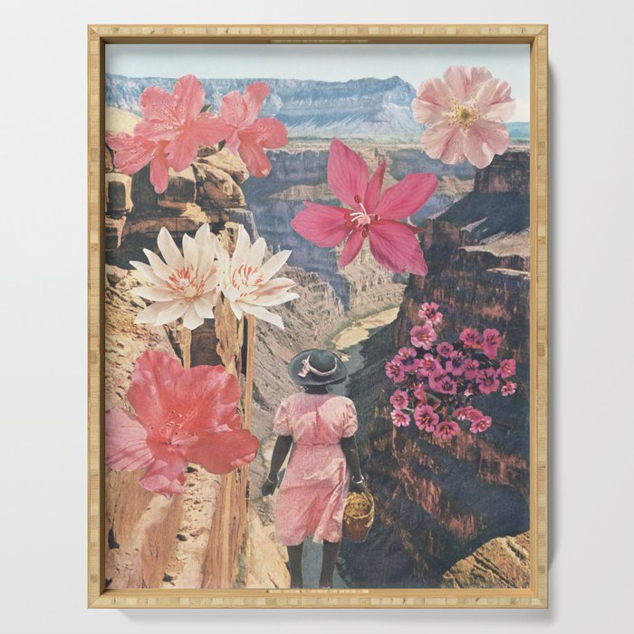 Desert Blooms Serving Tray Gallery Image 1