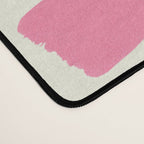 Blue Pink Fun Colorful Mid Century Modern Abstract Painting Shapes Pattern Desk Mat Gallery Image 4