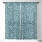 Organic Matter in Dark Teal Window Curtain Gallery Image 21