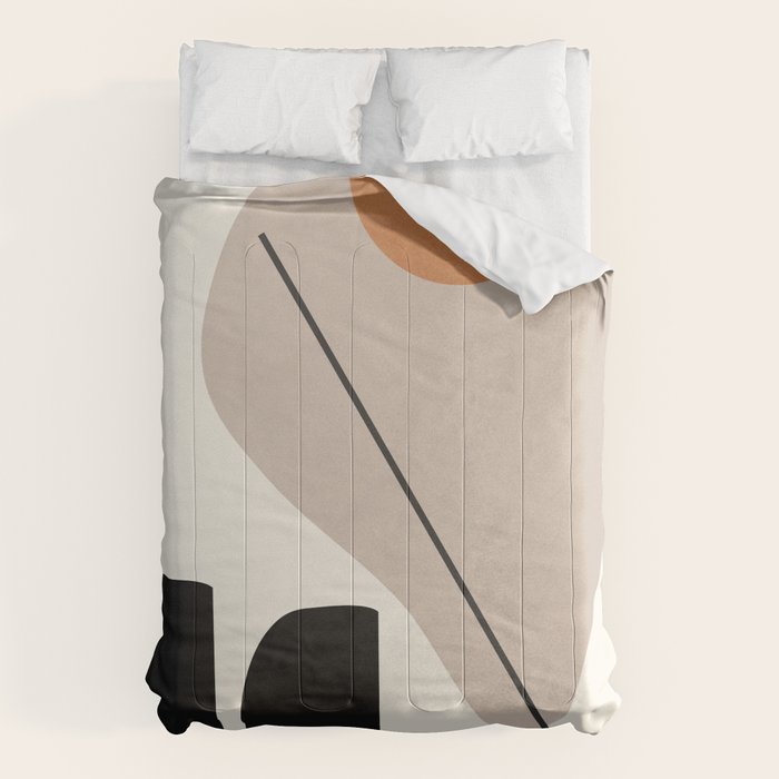 Abstract Shapes 61 Comforter Gallery Image 1