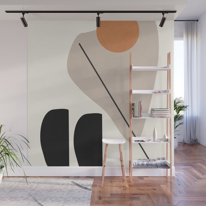 Abstract Shapes 61 Wall Mural Gallery Image 1