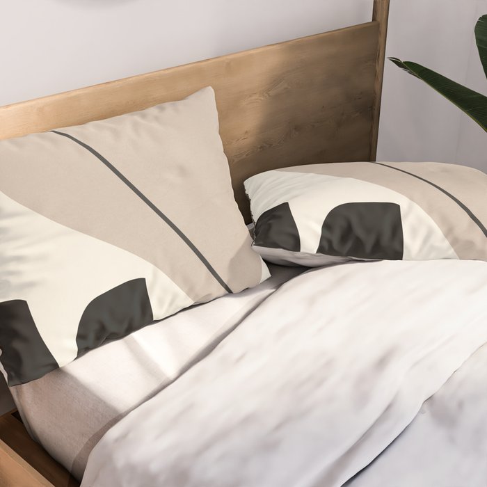 Abstract Shapes 61 Pillow Sham Gallery Image 2
